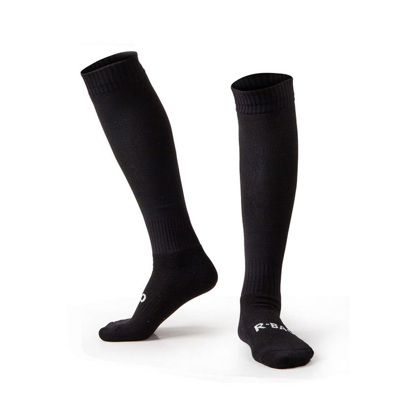 Knee high football socks training and competition knitted sport socks stockings