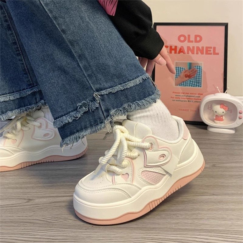 Little white shoe girl from Globe's 2024 Autumn New Breath-Break-Break-Break-Break-Break-Break-Break-Break-Break-Break-Break-Break