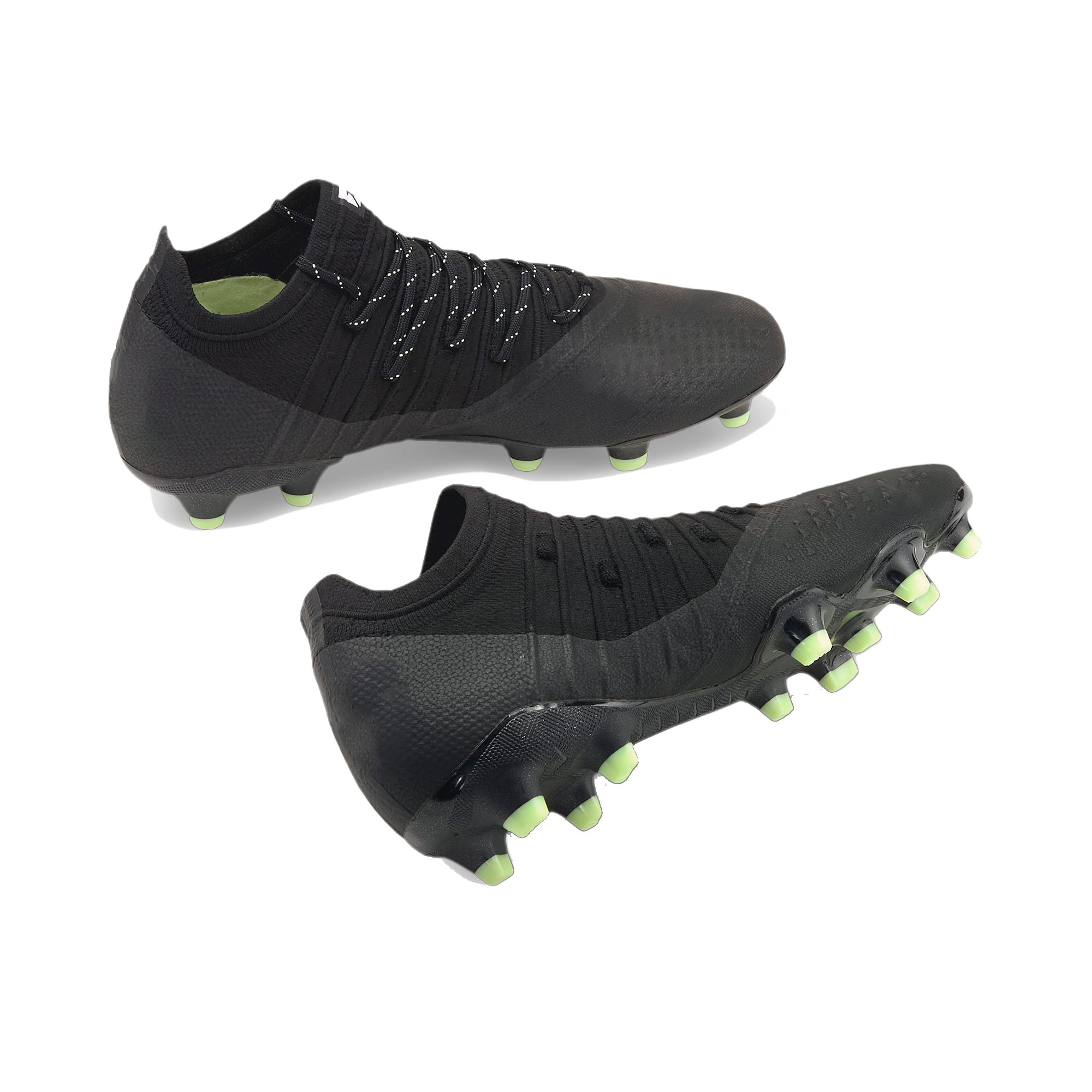 Fashion Black And Orange Colors Of Men's Soccer Shoes Long Spikes Football Sneakers Top Quality Zapatos De Futbol Para Hombre