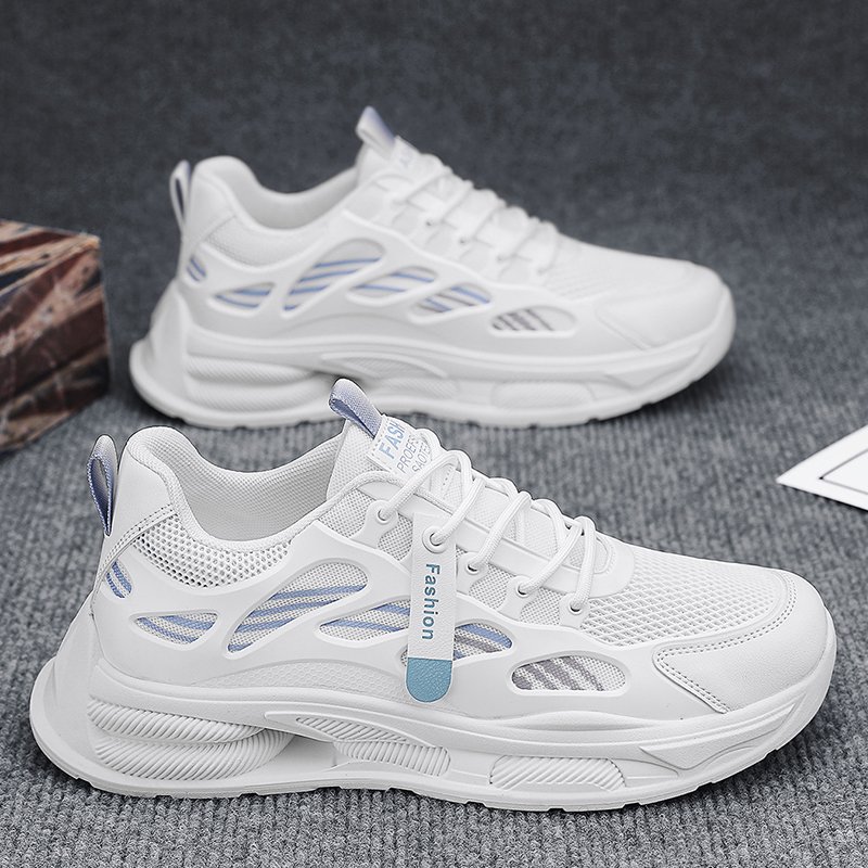 Men's shoes, 2024 new net, soft-down sports shoes for young people