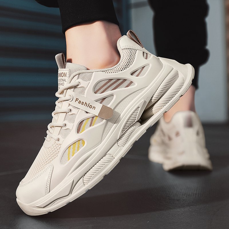Men's shoes, 2024 new net, soft-down sports shoes for young people