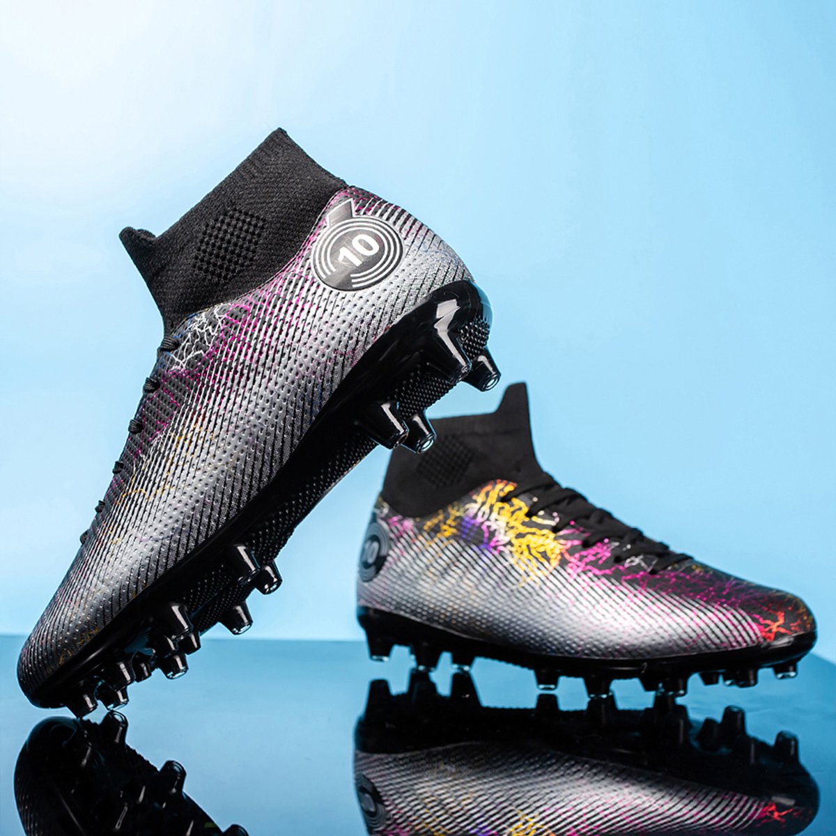 High quality factory customized hot selling long nail broken nail anti slip football shoes customized football shoes popular