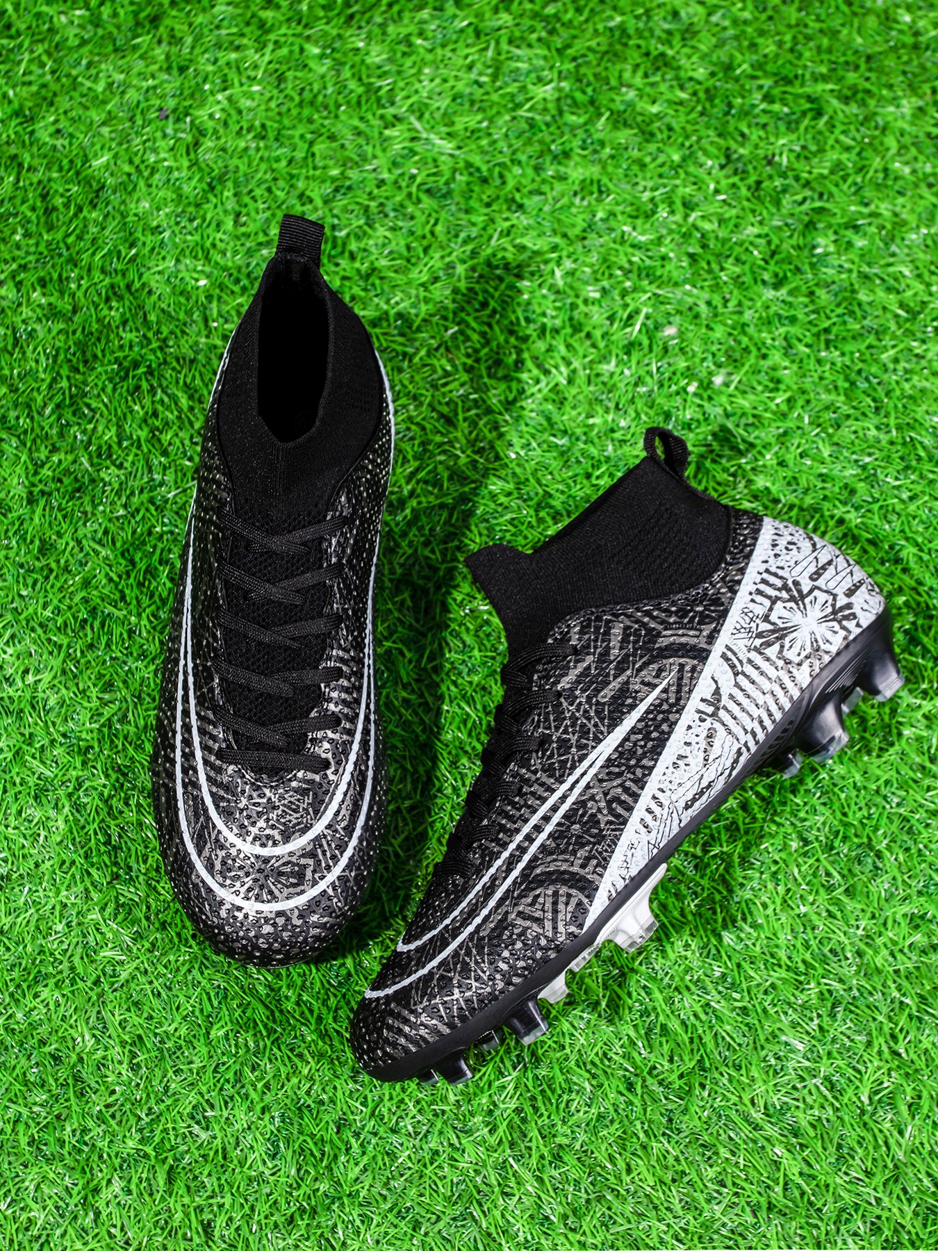 High quality factory customized hot selling long nail broken nail anti slip football shoes customized football shoes popular
