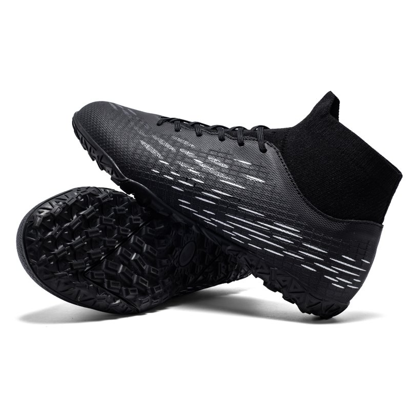 Wholesale Cheap Men's Ankle-Style Football Shoes Original Soccer Cleats Rubber Insole Summer Indoor Tacos de Futbol 7 Style