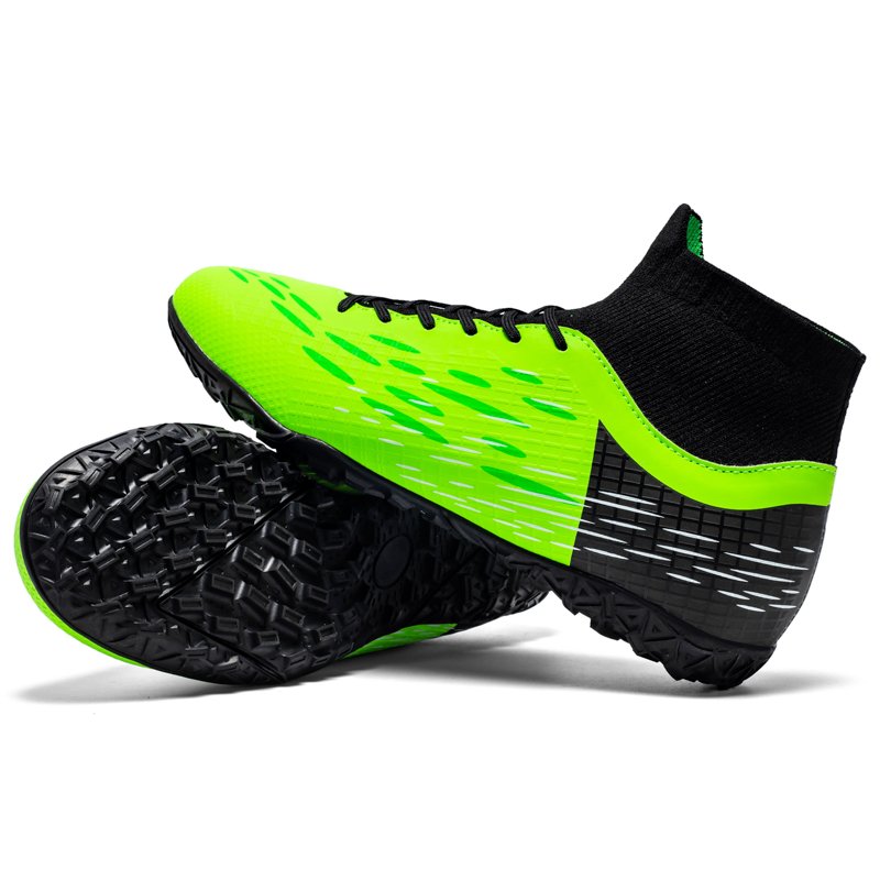 Wholesale Cheap Men's Ankle-Style Football Shoes Original Soccer Cleats Rubber Insole Summer Indoor Tacos de Futbol 7 Style