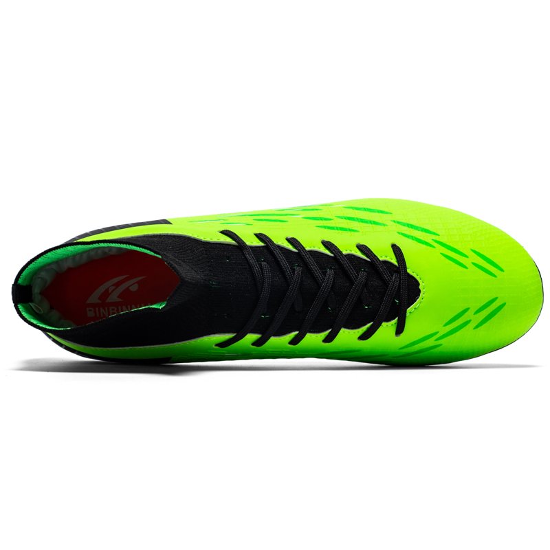 Wholesale Cheap Men's Ankle-Style Football Shoes Original Soccer Cleats Rubber Insole Summer Indoor Tacos de Futbol 7 Style