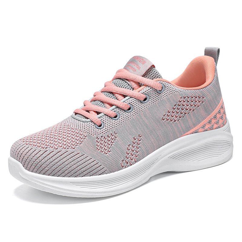 Fly-weaving sneakers for the summer cosy, soft-soft shoes for the tremors
