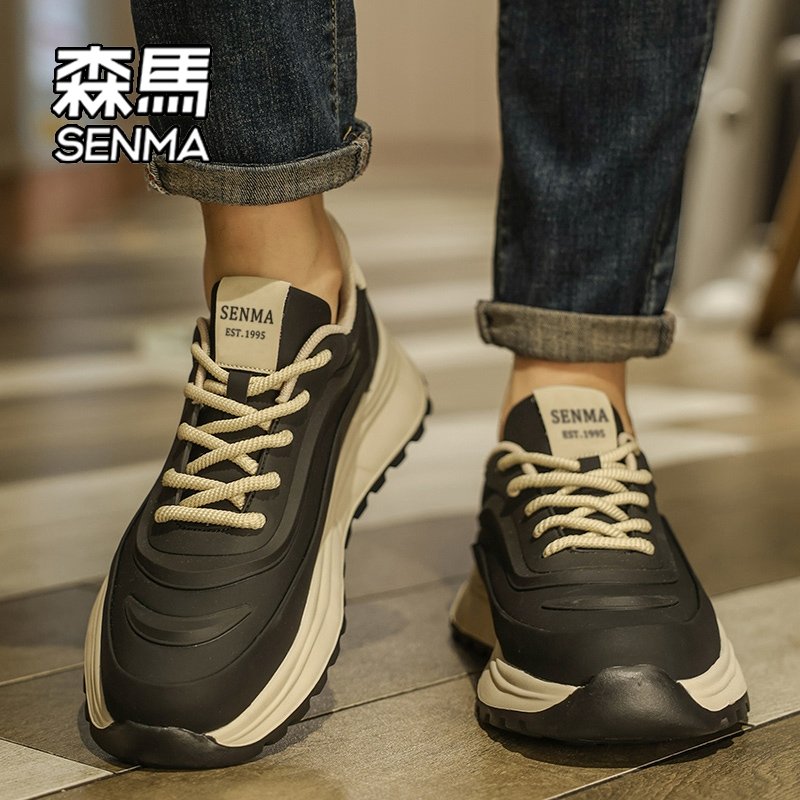 SAMMA MAN'S AUTUMN 2024, HIGH-TWEET, HIGH-STAKES SPORTS SHOES, RUNNING OLD DAD'S HIP W