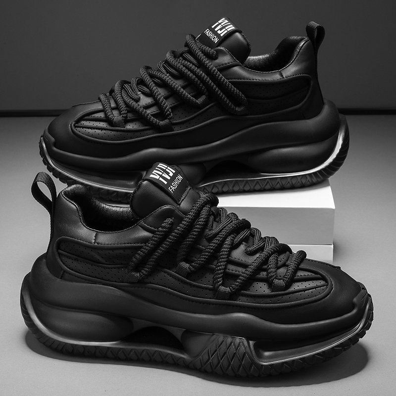 The men's shoes are 2024 new twilights, high-strength sports shoes, black-skinned warriors