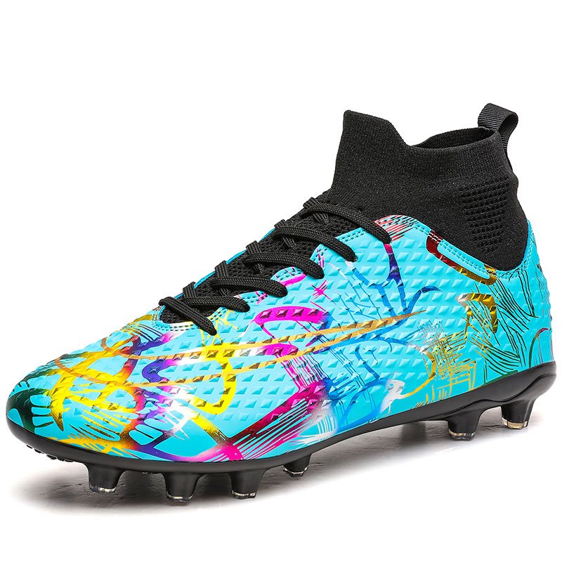 Football Shoes High top Lace Up Soccer futsal shoes Football Boots FG TF Team Sports Boy's Men's Women's Adult Footwear Sneakers