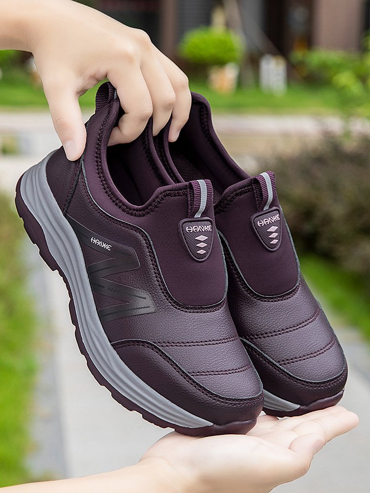 Old man's shoes are new in autumn 2024