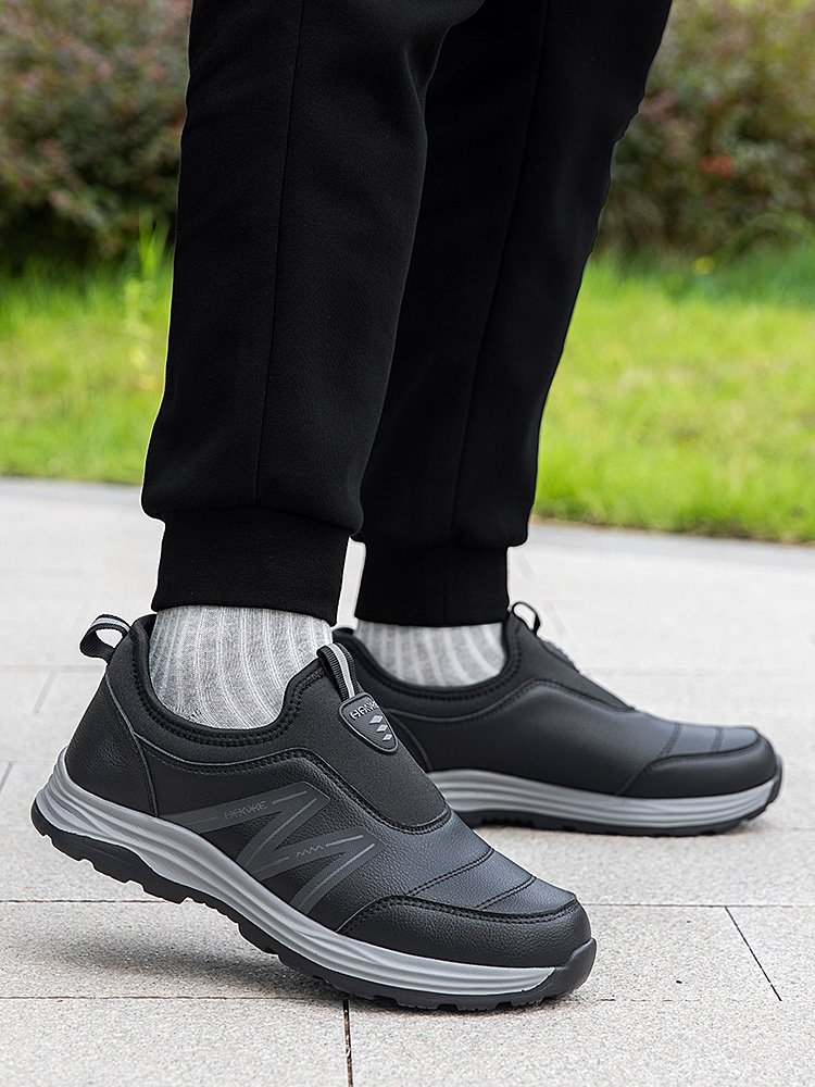 Old man's shoes are new in autumn 2024