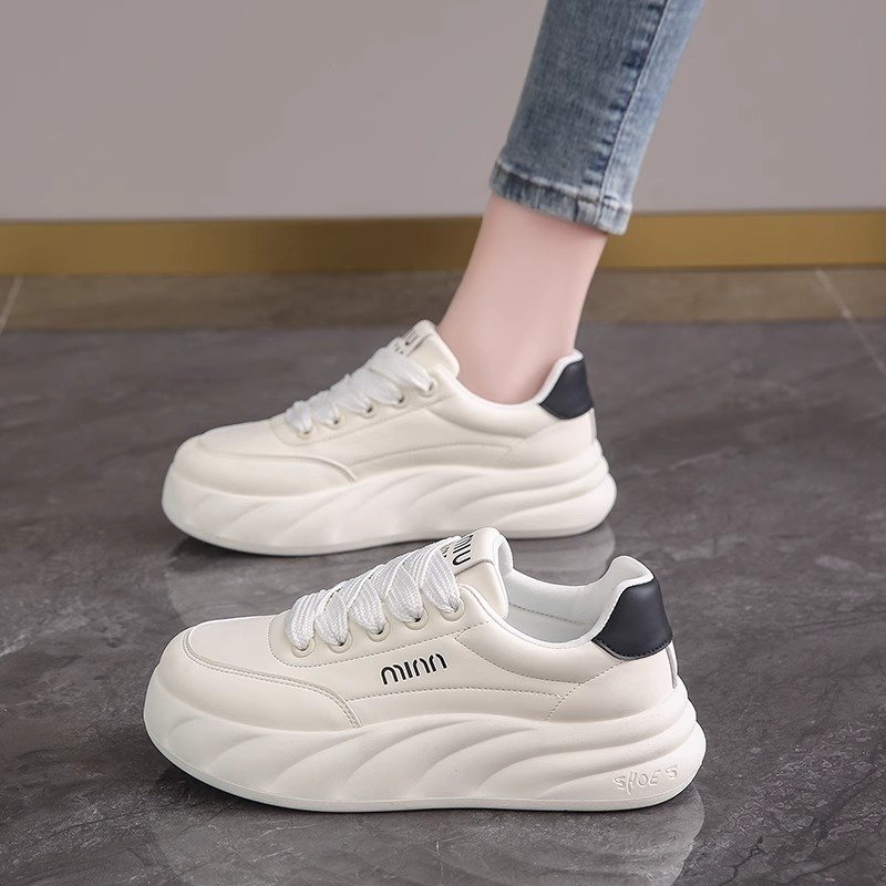 NEW BOLUNE/NOWBLEN NEW WHITE SHOOT GIRL 2024 NEW AUTUMN FREEDOM SHOOT SHOES