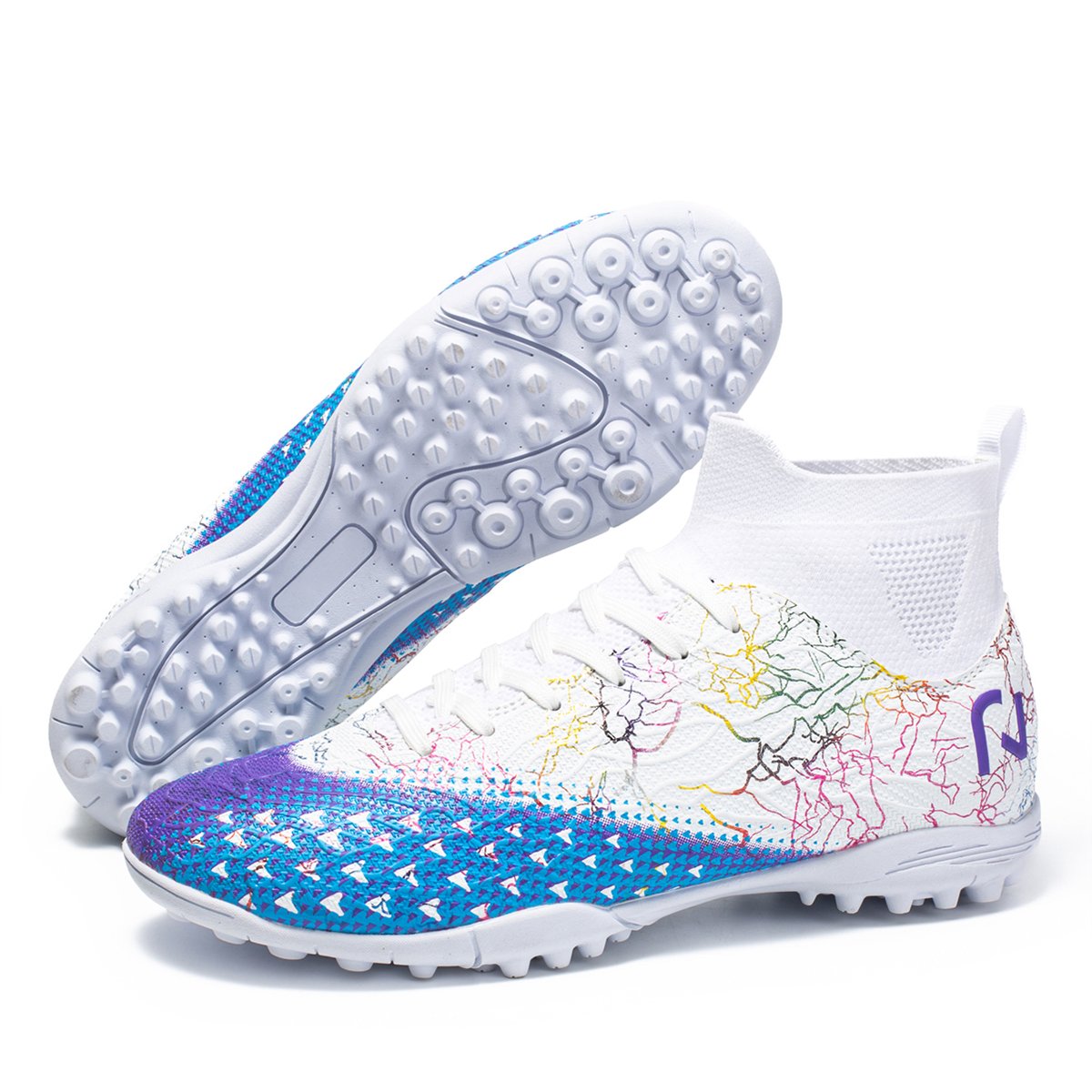 High quality factory customized hot selling long nail broken nail anti slip football shoes customized football shoes popular