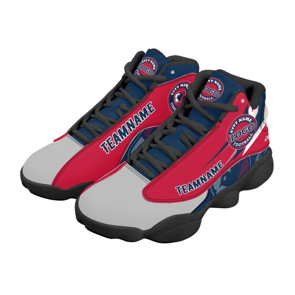 Wholesale New Soccer Custom Print Logo Design Sneakers Fashion Sport Sneaker Unisex Breathable Team Casual Shoes