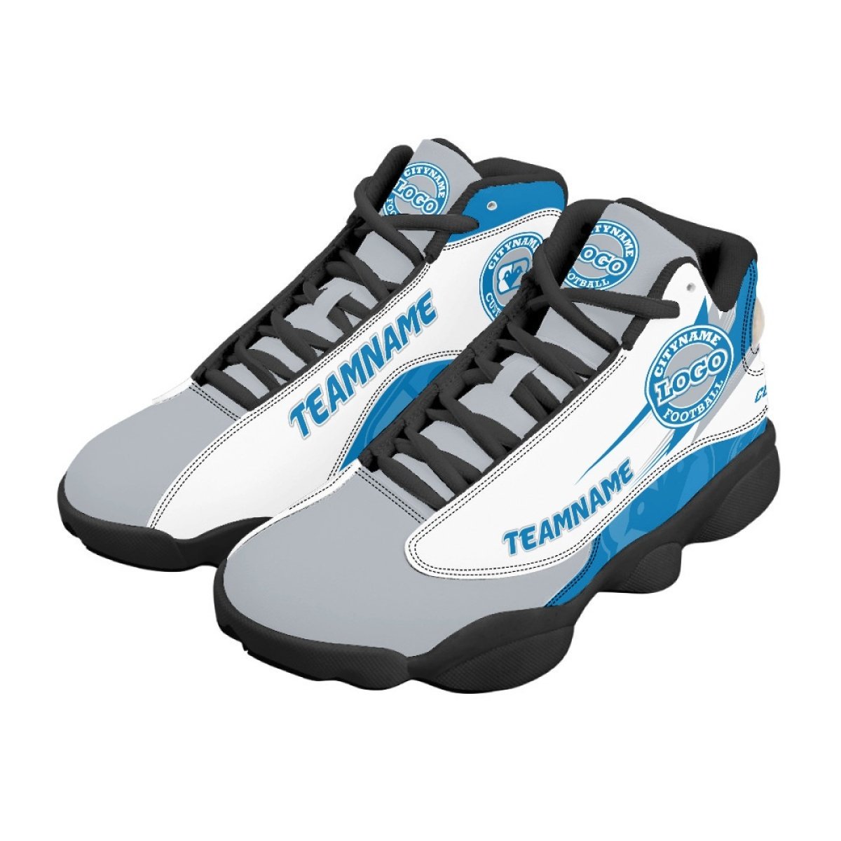 Wholesale New Soccer Custom Name Print Logo Design Sport Fashion Sport Sneakers Unisex Breathable Football Team Casual Shoes