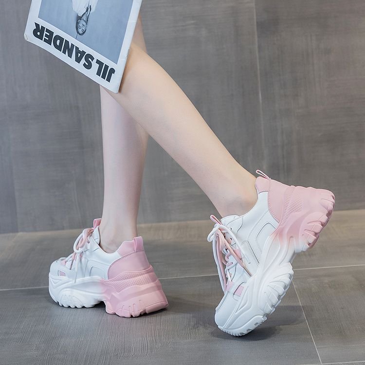 Hot Snow Daddy Shoes and Girls 2024 Spring and Fall New Stamps and Gas Bottom Nets Up To Recreational Girls Shoes
