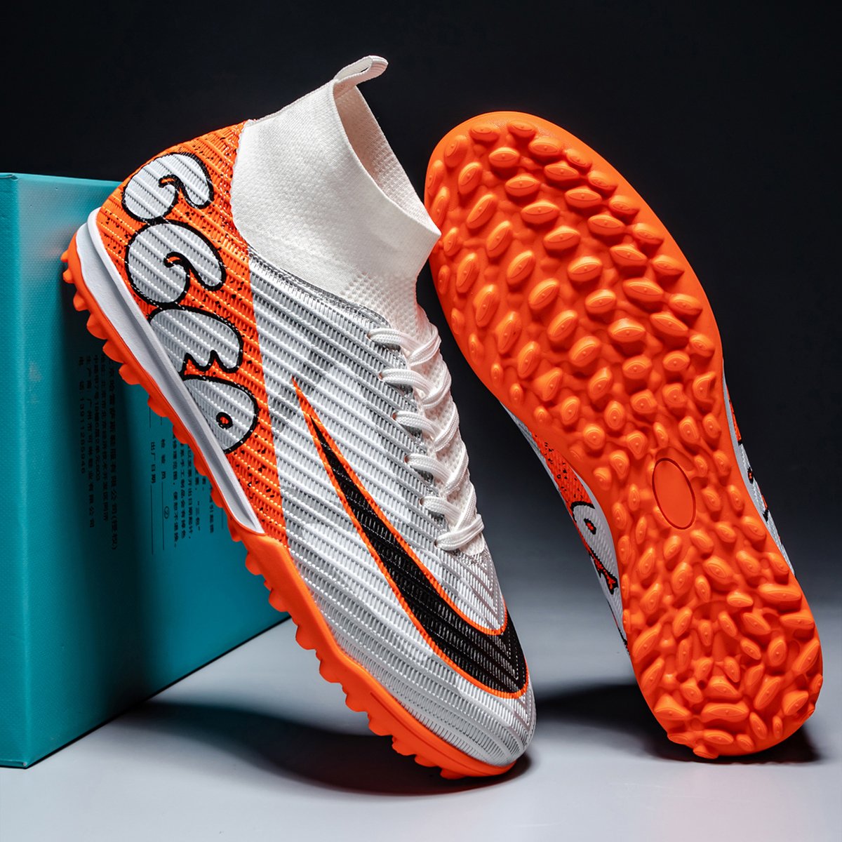 High quality factory customized hot selling long nail broken nail anti slip football shoes customized football shoes popular