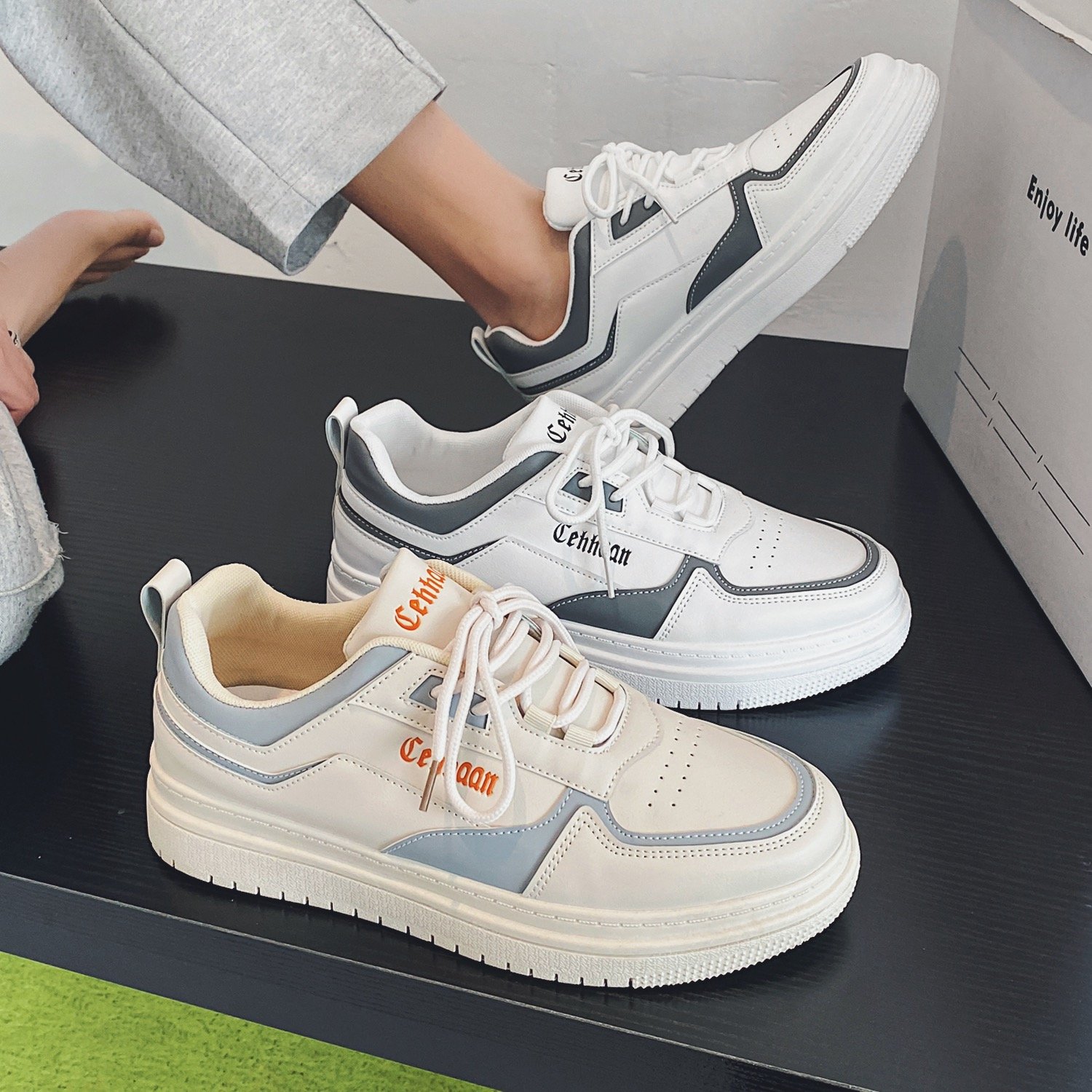 Autumn Shoes 2024 for men and young men with skating shoes