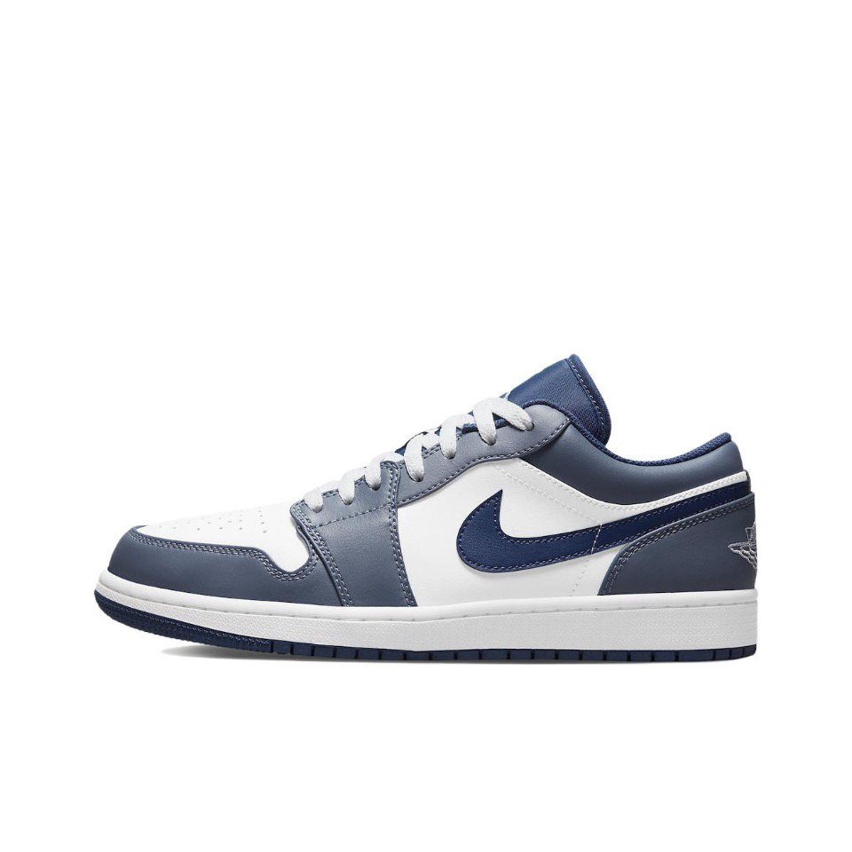Nike Jordan 1 Low AJ1 Retrospective Boys' Basketballs 553558-141