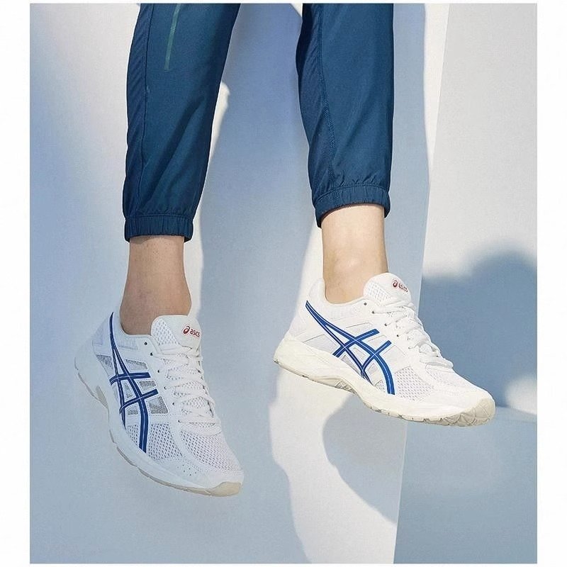 Asics Arthur GEL-CONTEND 4 Grey and black male and female jogging shoes reduced tremors and outdoor sports shoes