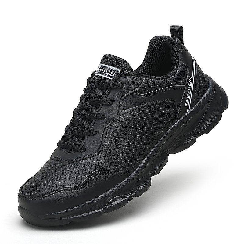 Autumn girls' shoes are light-skinned, waterproof girls' shoes are soft, soft-skinned sports shoes
