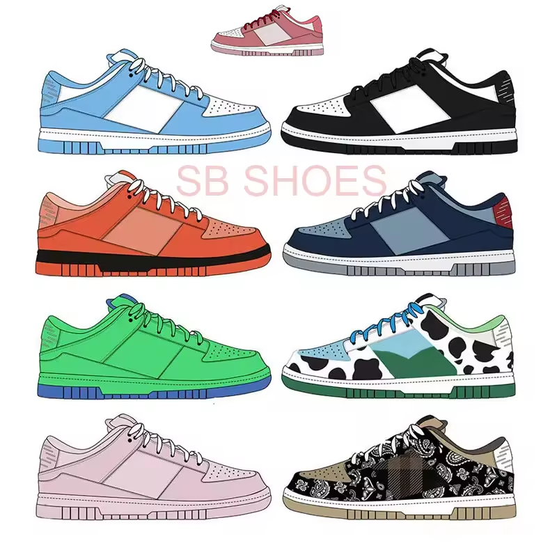 2024 Newest Factory Wholesale Customized Running Shoes high quality Safely Basketball Shoes Design Fashion women's Sneakers