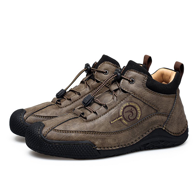 Autumn and winter add warm casual outdoor Martin boots for men comfortable breathable increase factory wholesale