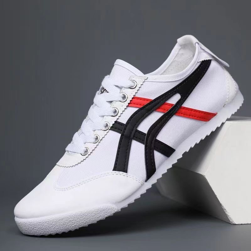 The new man's shoes, the man's and the woman's, the man's, the man's, the man's, the man's