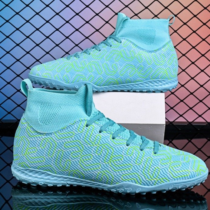 High performance anti slip wear-resistant shock-absorbing football shoes professional breathable comfortable football shoes