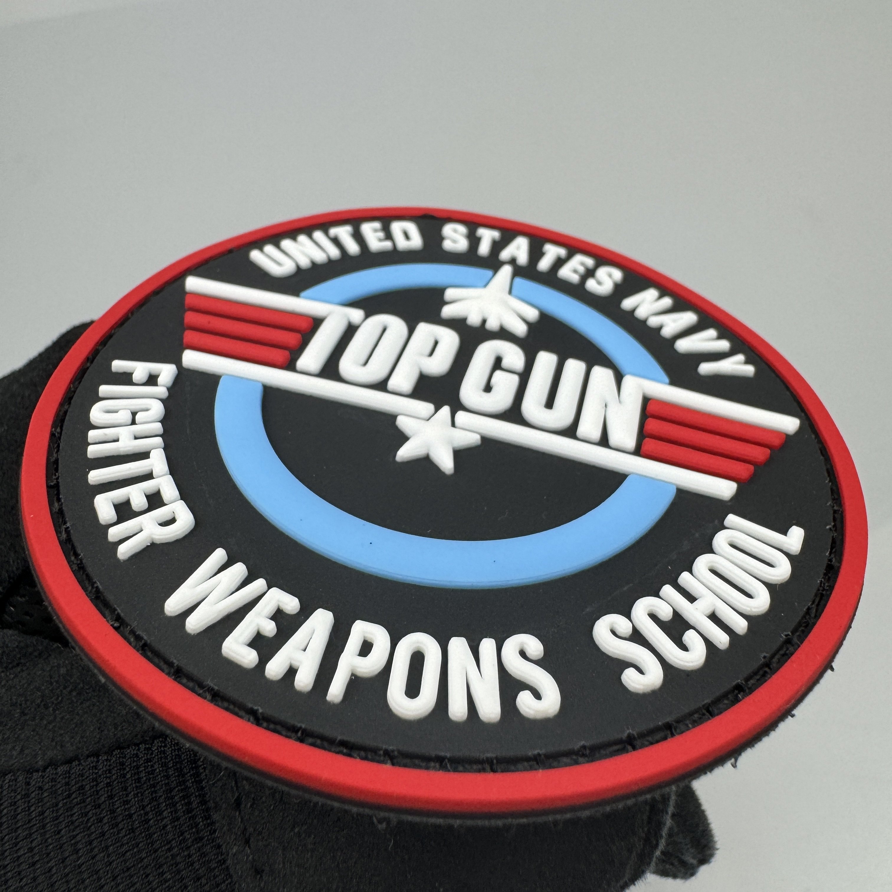 Custom Soft PVC Patch Design 3D Round Shape Soft Rubber PVC Patches for kids adult Hats