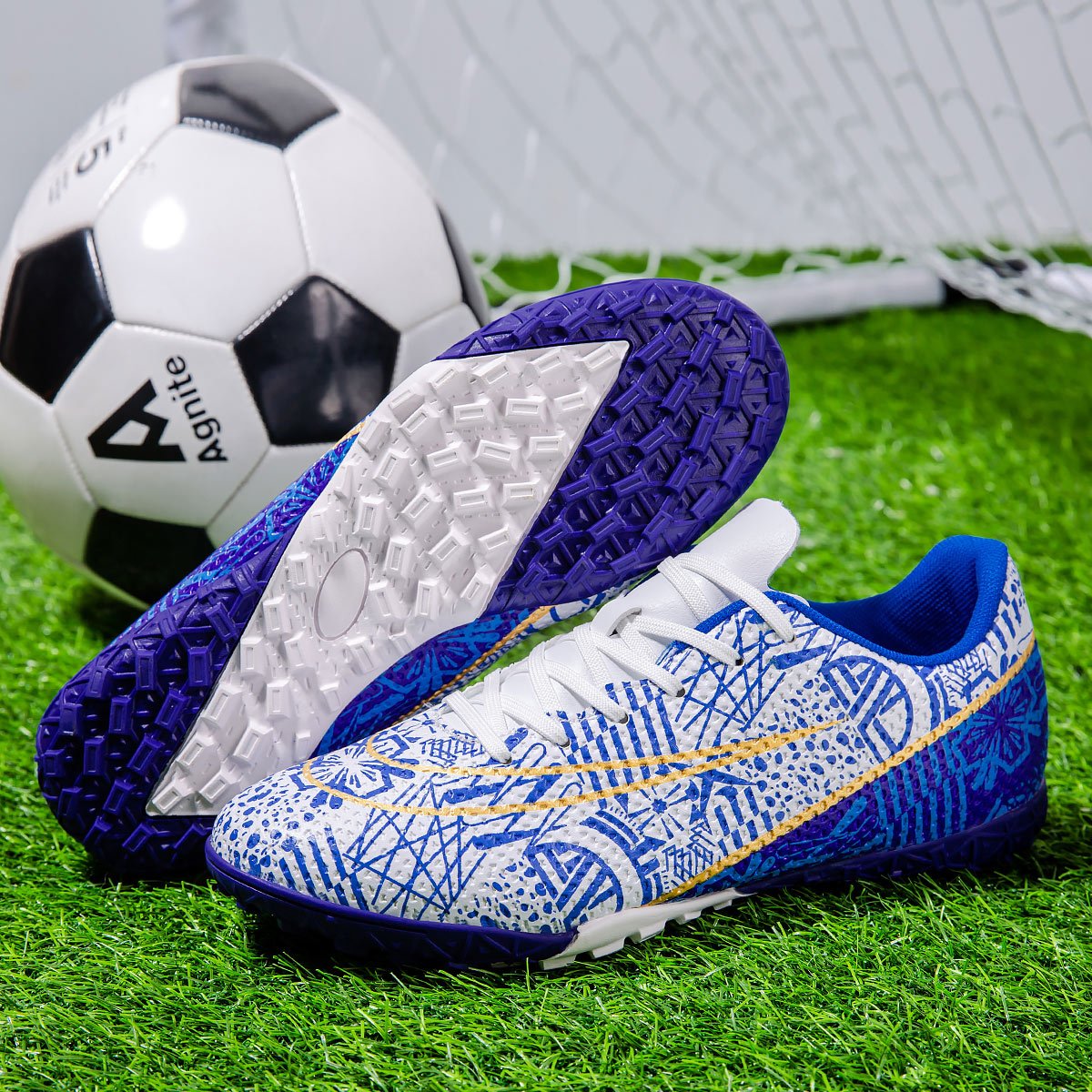 High quality factory customized hot selling long nail broken nail anti slip football shoes customized football shoes popular