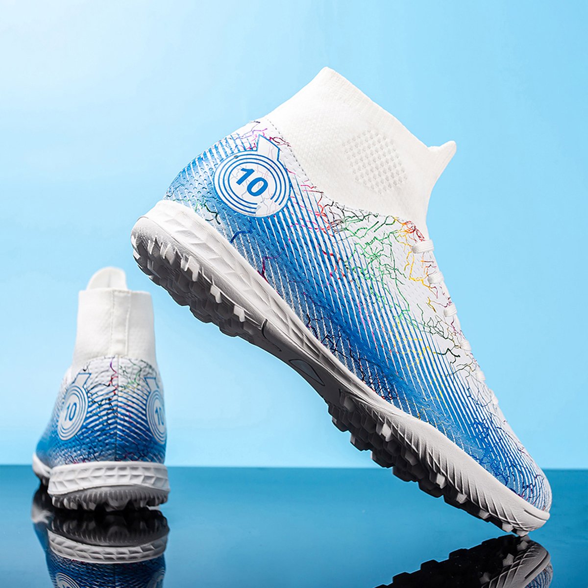 High quality factory customized hot selling long nail broken nail anti slip football shoes customized football shoes popular