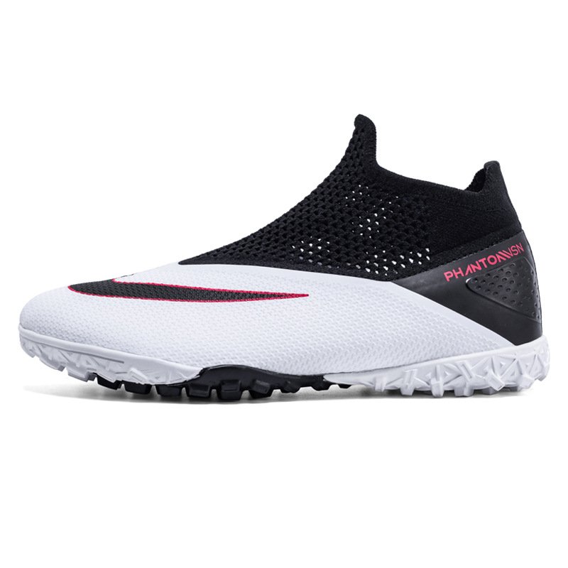 Hot Selling High Quality Men's Football Boots Wholesale Sports Shoes Autumn Season Turf Cleats Ankle Soccer Cleats Mesh Boys