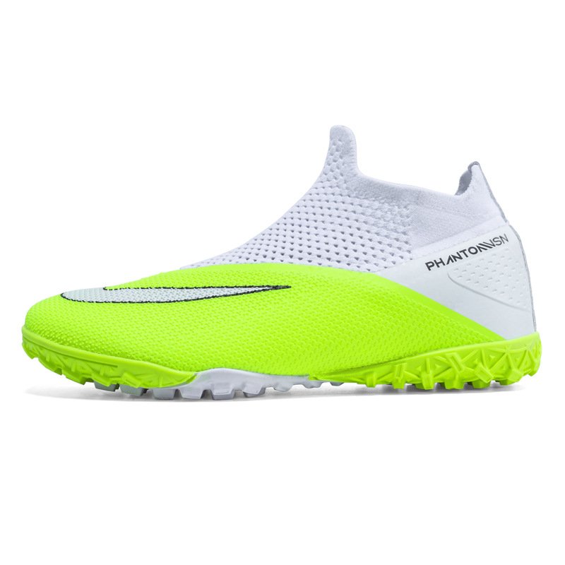Hot Selling High Quality Men's Football Boots Wholesale Sports Shoes Autumn Season Turf Cleats Ankle Soccer Cleats Mesh Boys