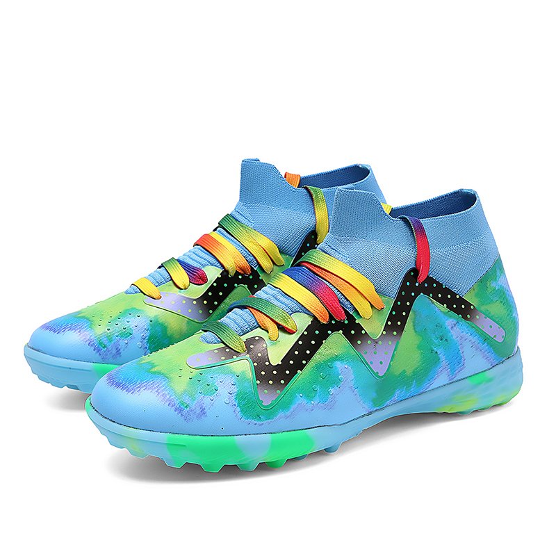 Shoes Men's and Women's Fashion Casual Rubber Outdoor Football Boots Soccer Shoes long nail style soccer shoes