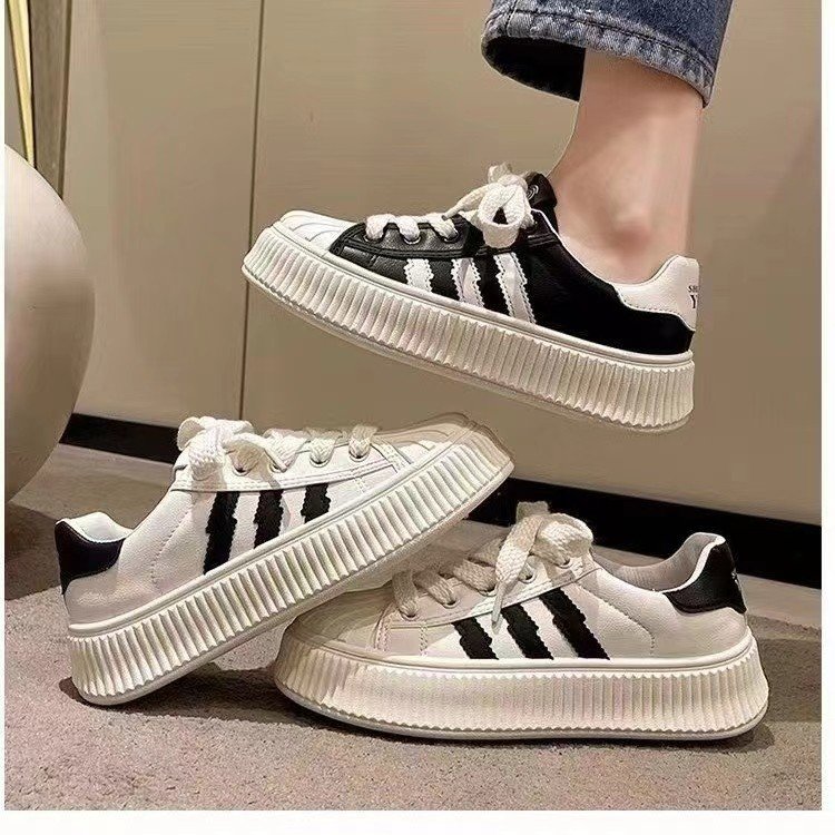 White shoes for Shell Head Shoes, 2024 Spring Fall New Girls Shoes