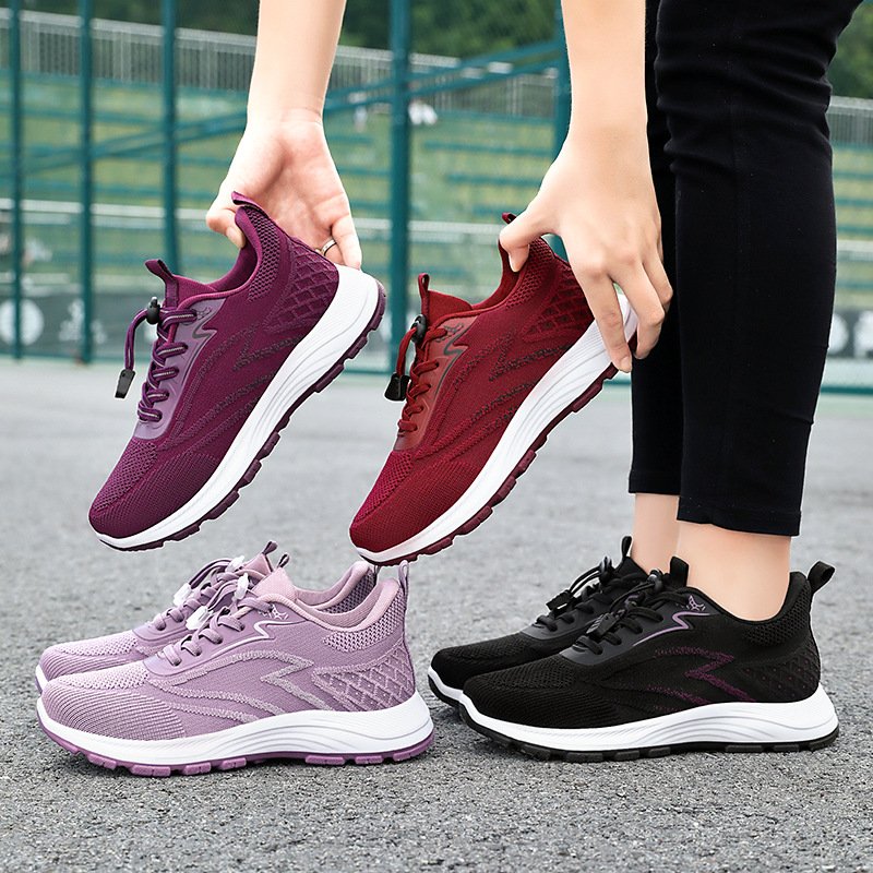 Old man's shoes, 2024 new air-respiring sneakers