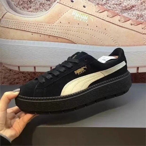 Puma Puma's Shoes Rehanna's Twinkies is the same black, white, retrospected, thick, 365830s