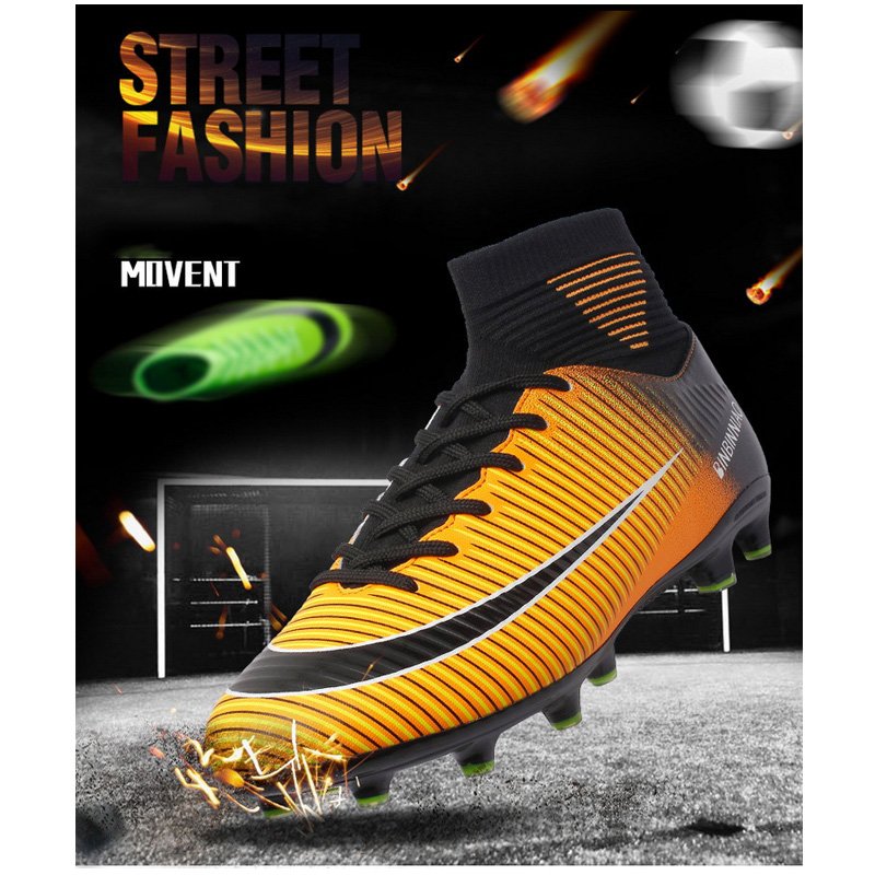 Soccer shoes Men's Football shoes Breathable Sneakers Non-slip Sports shoes Outdoor Football Boots