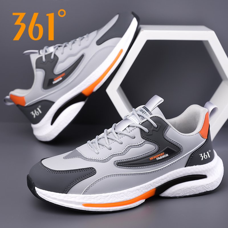 A new 361-man sneakers for the autumn and winter water-resistant face shoes with truncated and light running shoes