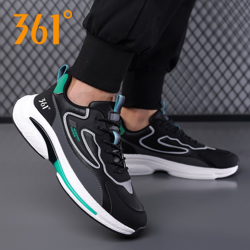 A new 361-man sneakers for the autumn and winter water-resistant face shoes with truncated and light running shoes