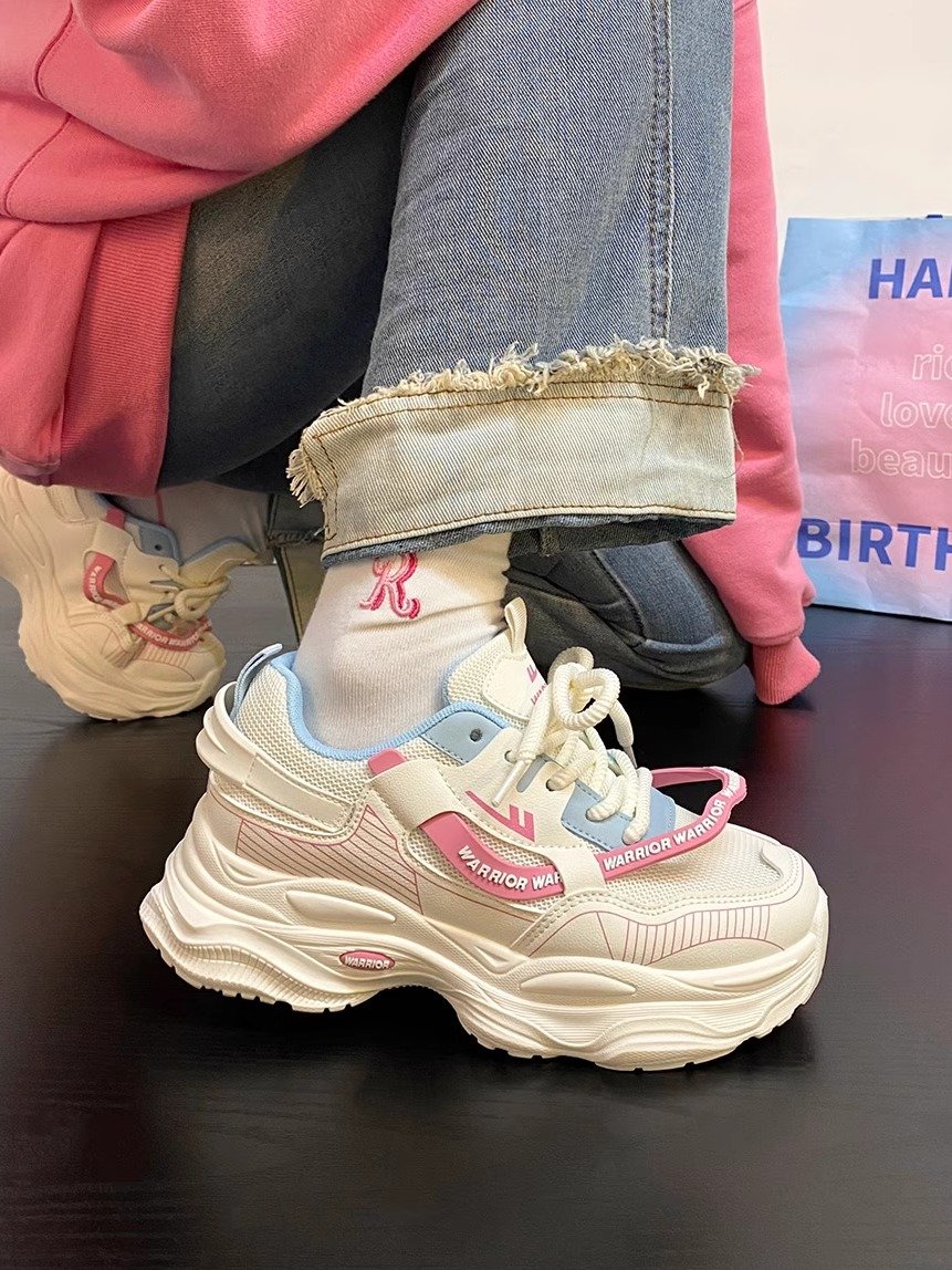 Back to dopamine old man's shoe girl's fall 2024 new one-on-a-black-a-go-go