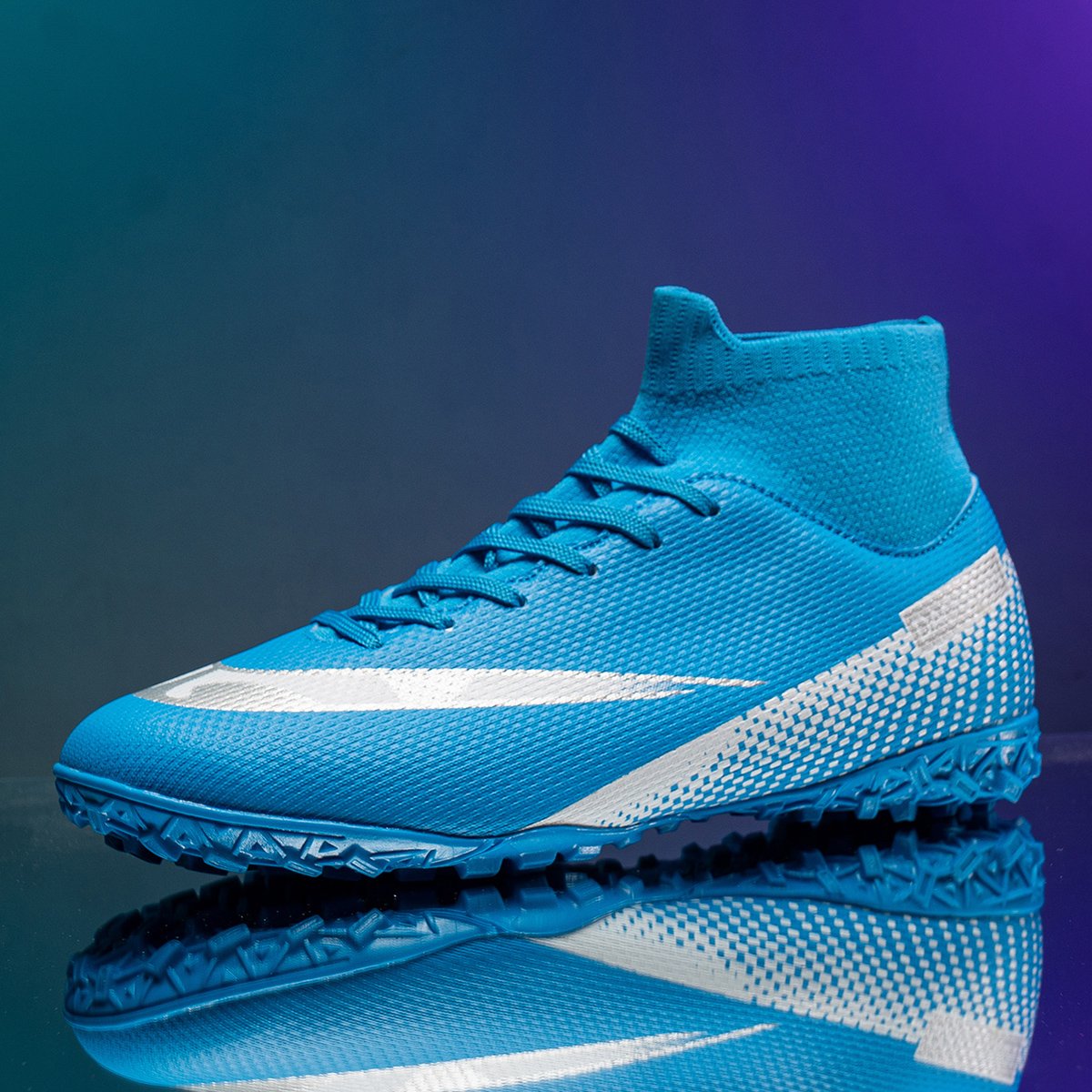 High quality factory customized hot selling long nail broken nail anti slip football shoes customized football shoes popular