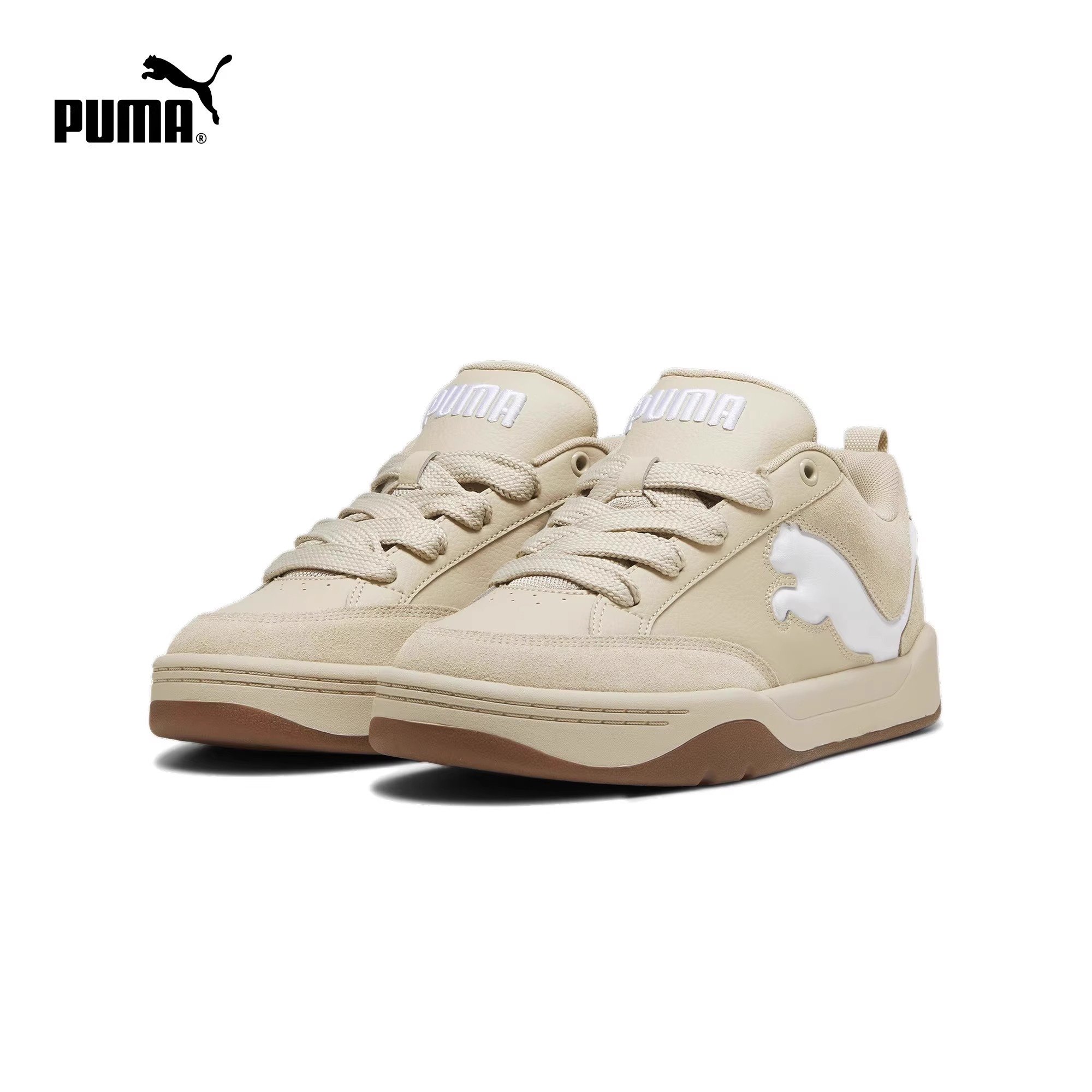 PUMA PARK SD MEN AND WOMEN WITH RETROSPECTABLE LOAFING AND LOAFING SHOES, WITH A THICK BOTTOM UP TO THE LOWER SIDE OF THE SPORT