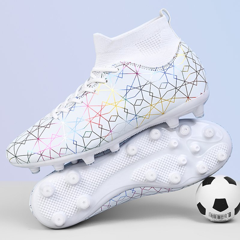Classical Style Fashion Look Wholesale Customized Men Outdoor Football Shoes Non-slip FG Soccer Boots Training Football Shoes