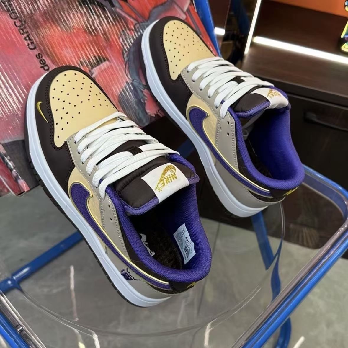 NK-explosive dunklo white and low-intensity hip-shoe belts, male and female air-stealing shoes round head