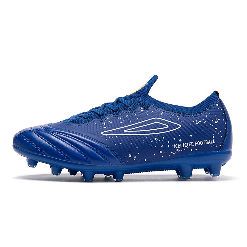 2024 Explosive Low-top Football Shoes Youth Long Nails Professional Non-slip Grass Sports Boots Football Shoes