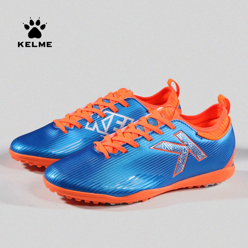 KELME Soccer Shoes Football Boots Original Men TF Soccer Sneakers Football Shoes Cleats Football Sneakers Futsal Boot