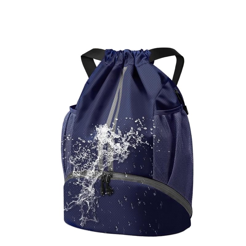 Basketball Soccer Swimming Fitness Yoga Dance backpack Bag with Shoe Compartment Sports Drawstring Shoulder Bag